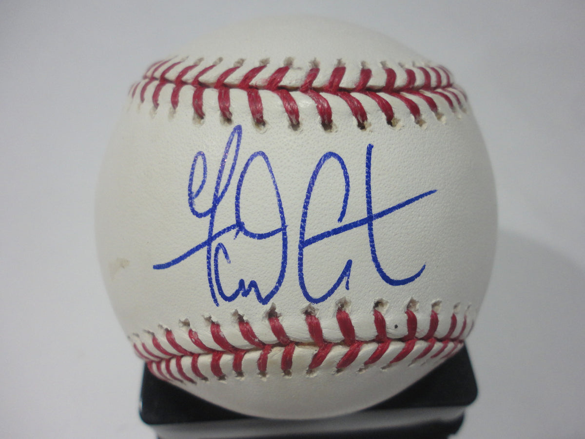 GARRETT ATKINS ROCKIES/ORIOLES  SIGNED AUTOGRAPHED MAJOR LEAGUE BASEBALL W/COA