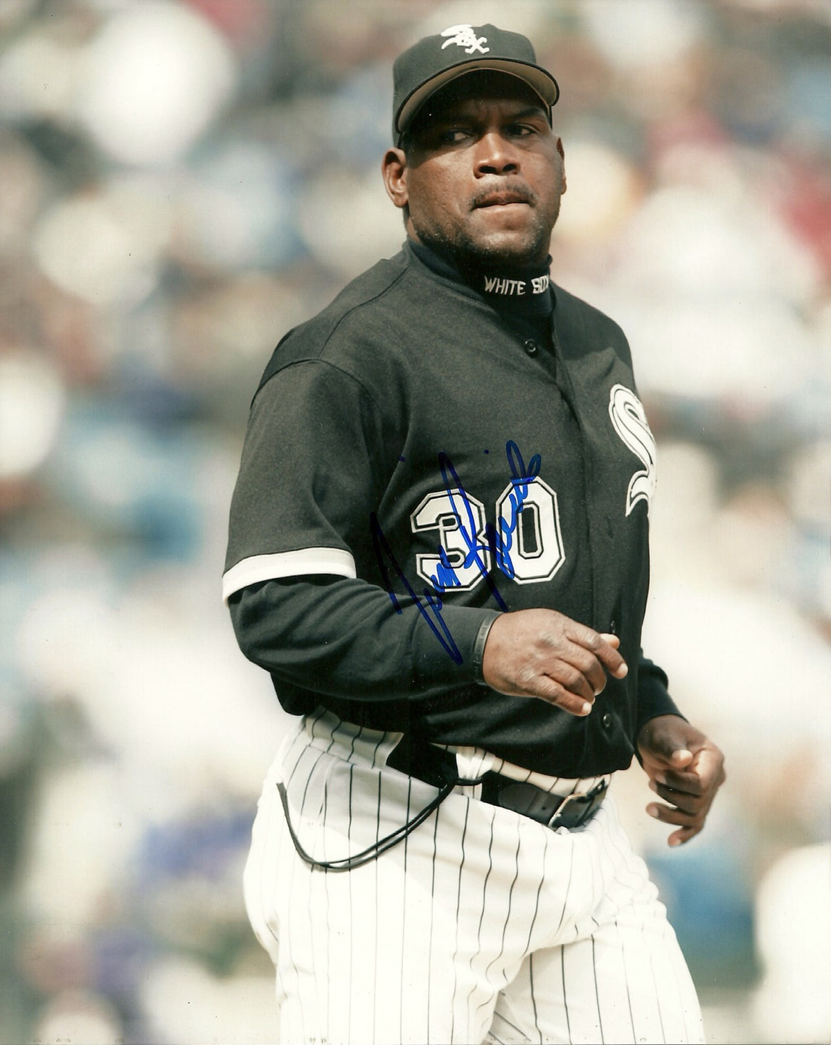 TIM RAINES CHICAGO WHITE SOX SIGNED AUTOGRAPHED 8x10 PHOTO W/COA