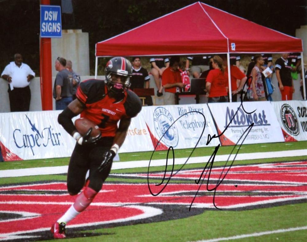 PAUL MCROBERTS SOUTHEAST MISSOURI STATE/RAMS SIGNED AUTOGRAPHED 8X10 PHOTO W/COA