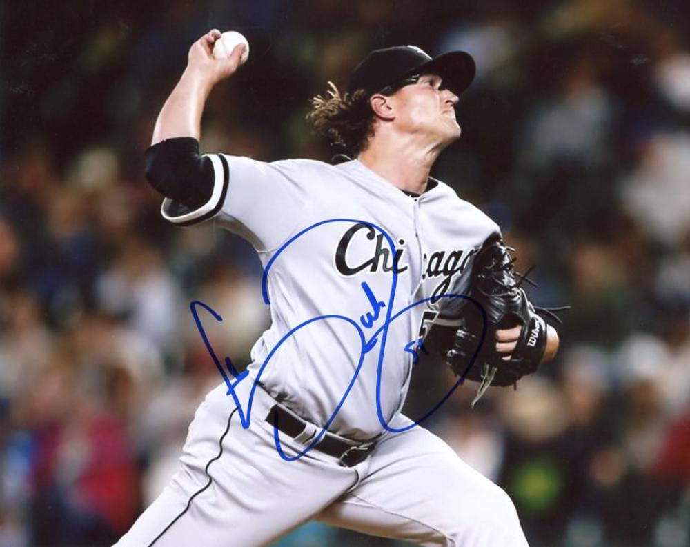 CARSON FULLMER CHICAGO WHITE SOX SIGNED AUTOGRAPHED 8X10 PHOTO W/COA