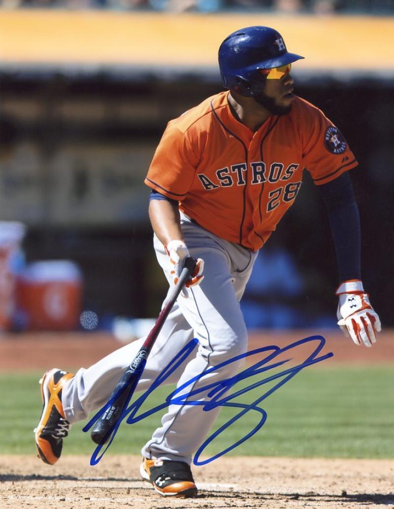 JON SINGLETON ORANGE HOUSTON ASTROS SIGNED 8X10 PHOTO W/COA