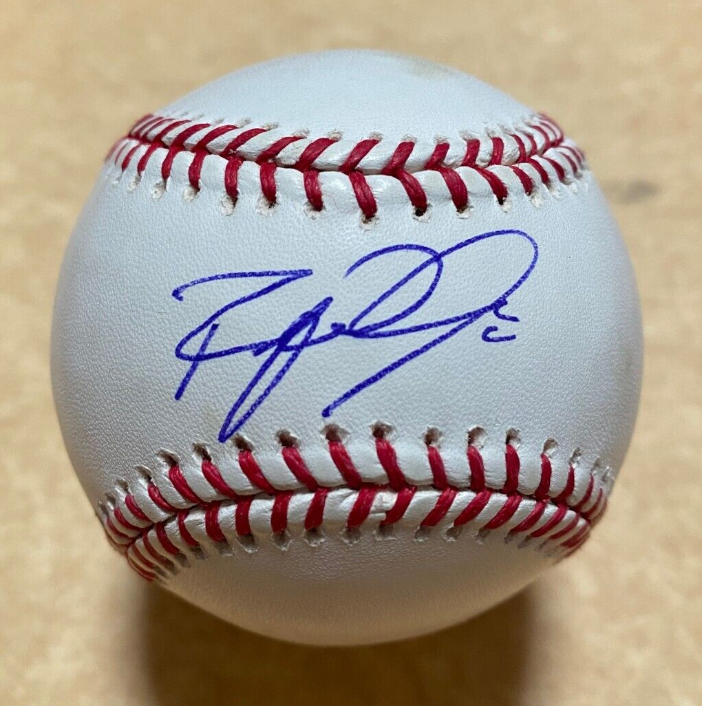 RAFAEL GONZALEZ CINCINNATI REDS MINORS SIGNED AUTOGRAPHED M.L. BASEBALL W/COA