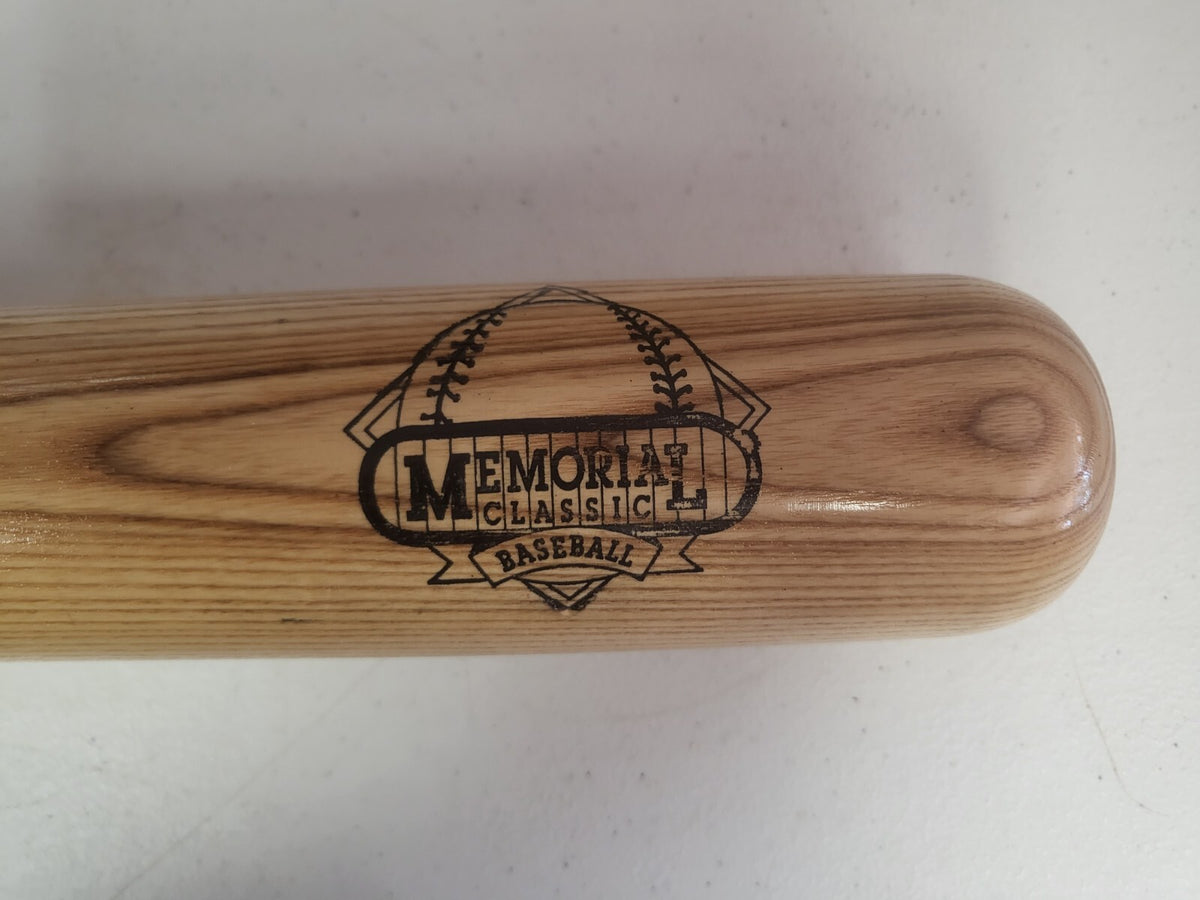 MEMORIAL CLASSIC LOUISVILLE SLUGGER UNSIGNED VINTAGE BLONDE BAT *