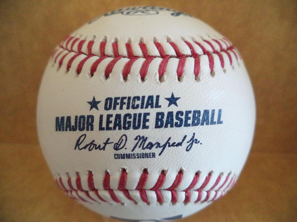 KEIBERT RUIZ LOS ANGELES DODGERS SIGNED AUTOGRAPHED M.L. BASEBALL W/COA D