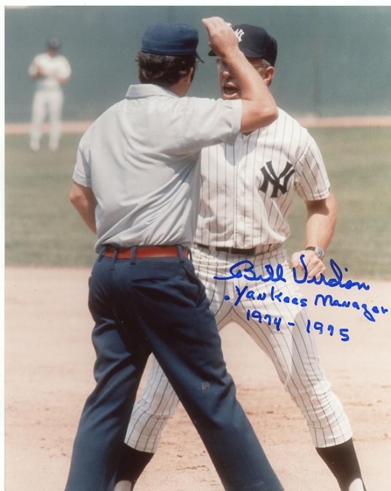 BILL  VIRDON   MANAGER   1974-75  NEW YORK  YANKEES  SIGNED   AUTOGRAPHED   8X10