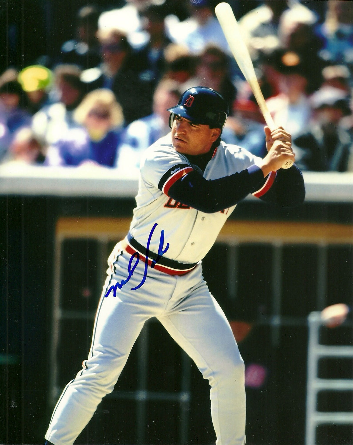 MARK SALAS DETROIT TIGERS SIGNED AUTOGRAPHED 8x10 PHOTO W/COA