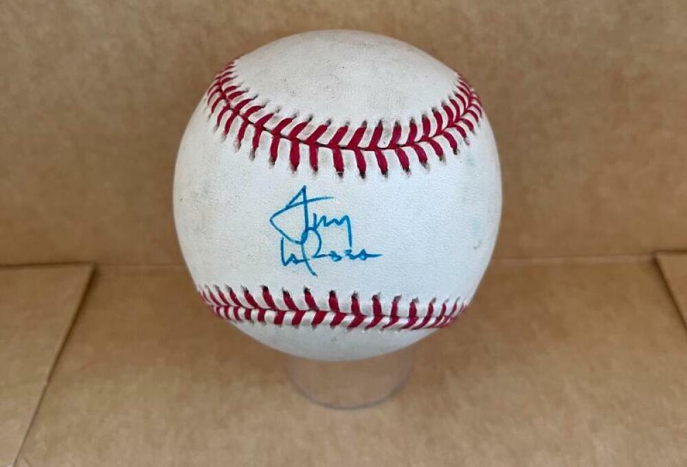 TONY LARUSSA CHICAGO WHITE SOX SIGNED AUTO M.L. BASEBALL BAS BC83406