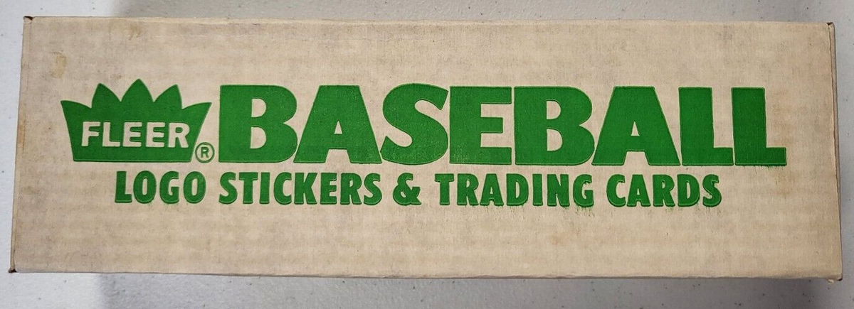 1987 FLEER BASEBALL COMPLETE CARD SET 660