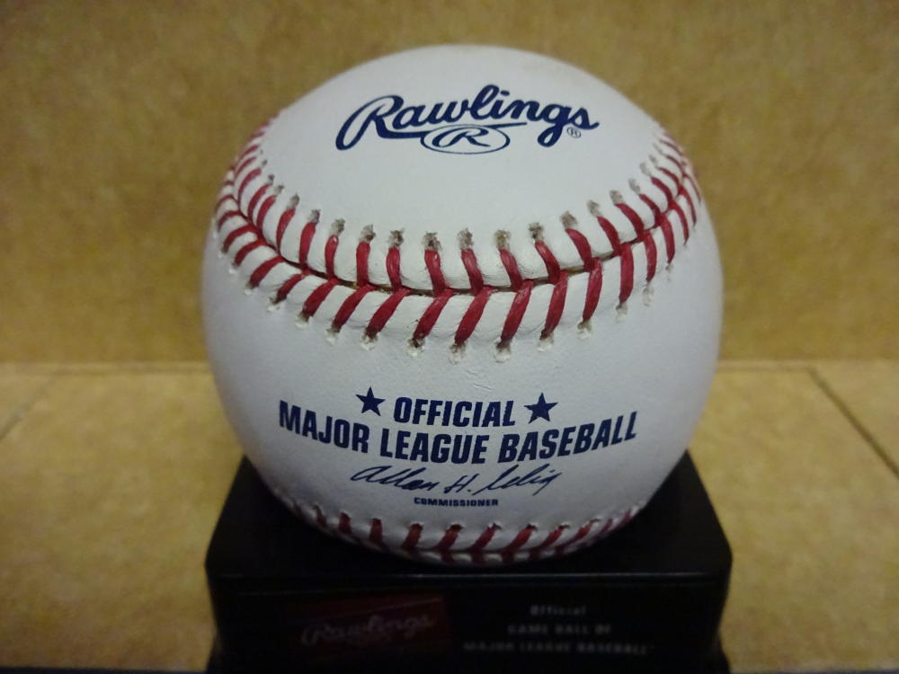 RICH HARDEN A'S/CUBS/RANGERS SIGNED M.L. BASEBALL W/COA