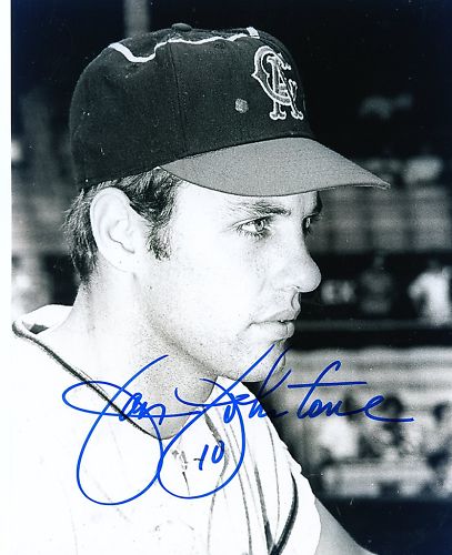 JAY  JOHNSTONE   CALIFORNIA  ANGELS   SIGNED 8X10 PHOTO