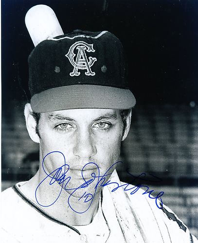 JAY  JOHNSTONE   CALIFORNIA  ANGELS   SIGNED 8X10 PHOTO