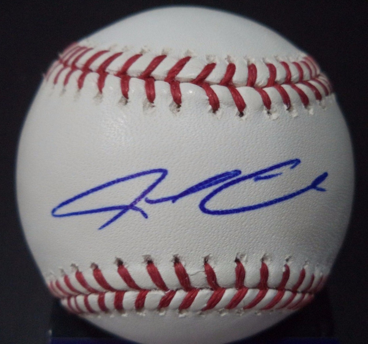 JARRED COSART MIAMI MARLINS SIGNED AUTOGRAPH ROMLB BASEBALL PSA/DNA COA #X56429