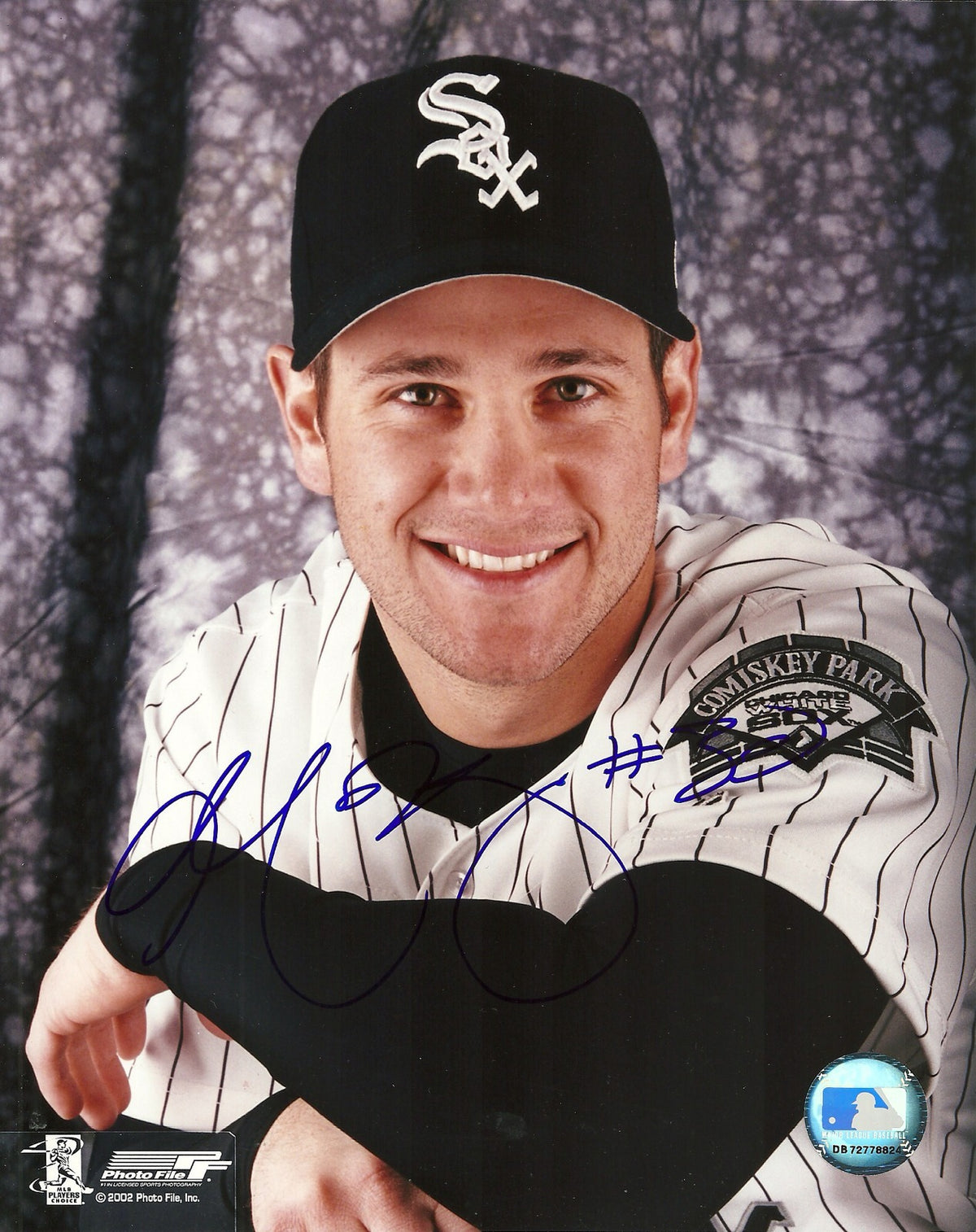 MCKAY CHRISTENSEN CHICAGO WHITE SOX SIGNED AUTOGRAPHED 8x10 PHOTO W/COA