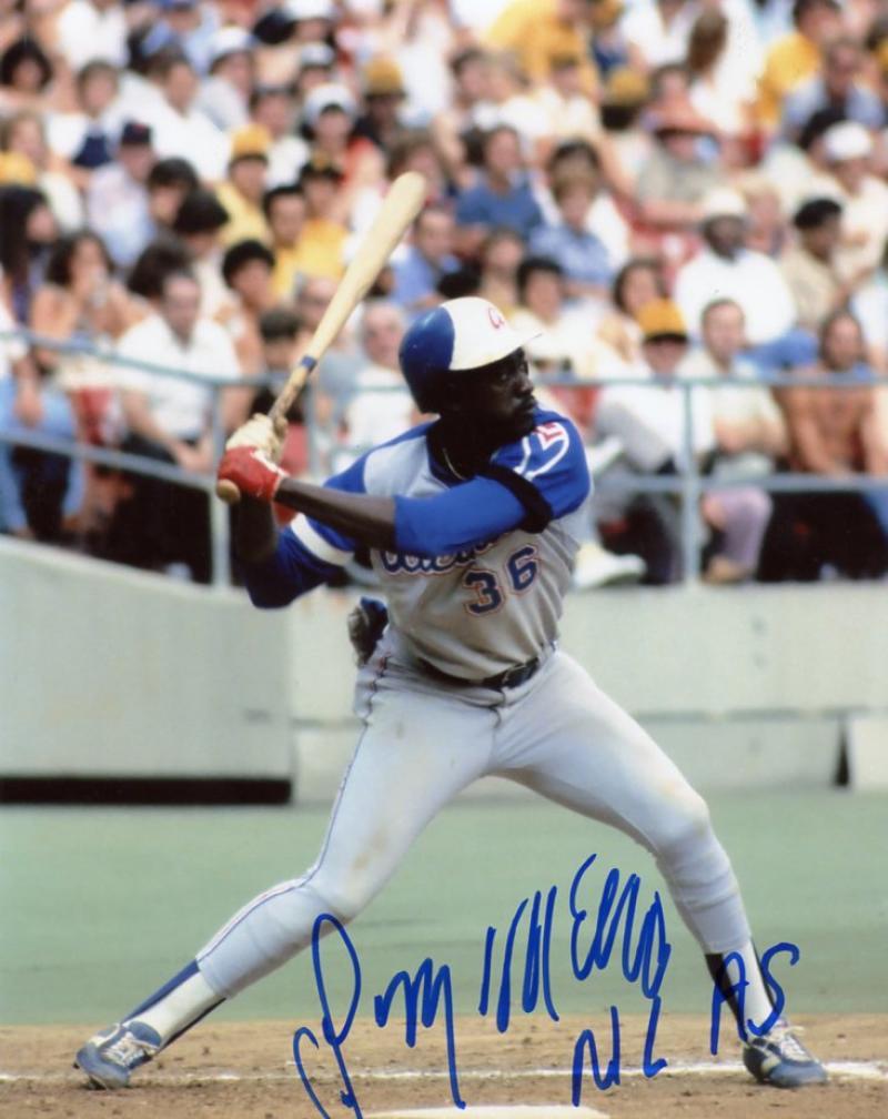 GARY MATTHEWS ATLANTA BRAVES SIGNED AUTOGRAPHED N.L. AS 8X10 PHOTO W/COA
