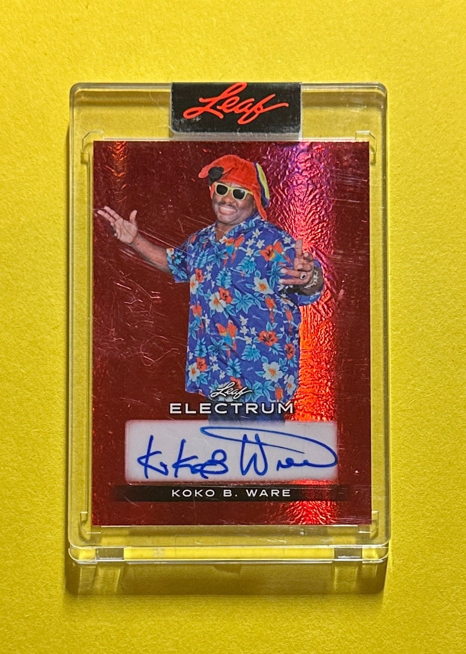 2024 LEAF ELECTRUM KOKO B. WARE AUTOGRAPH /2 #BA-KBW