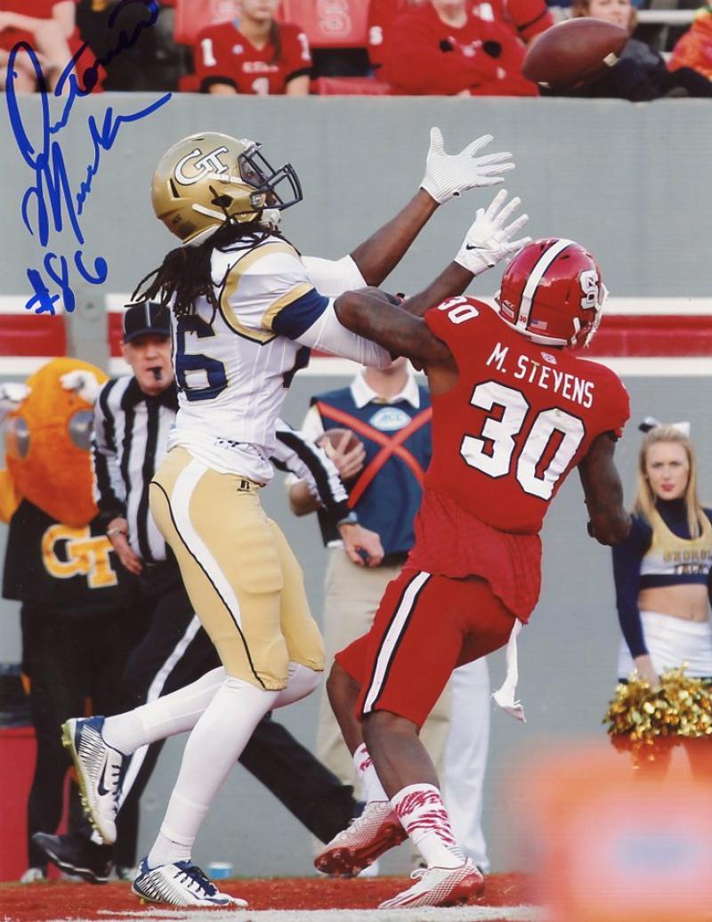 ANTONIO MESSICK GEORGIA TECH SIGNED 8X10 PHOTO W/COA