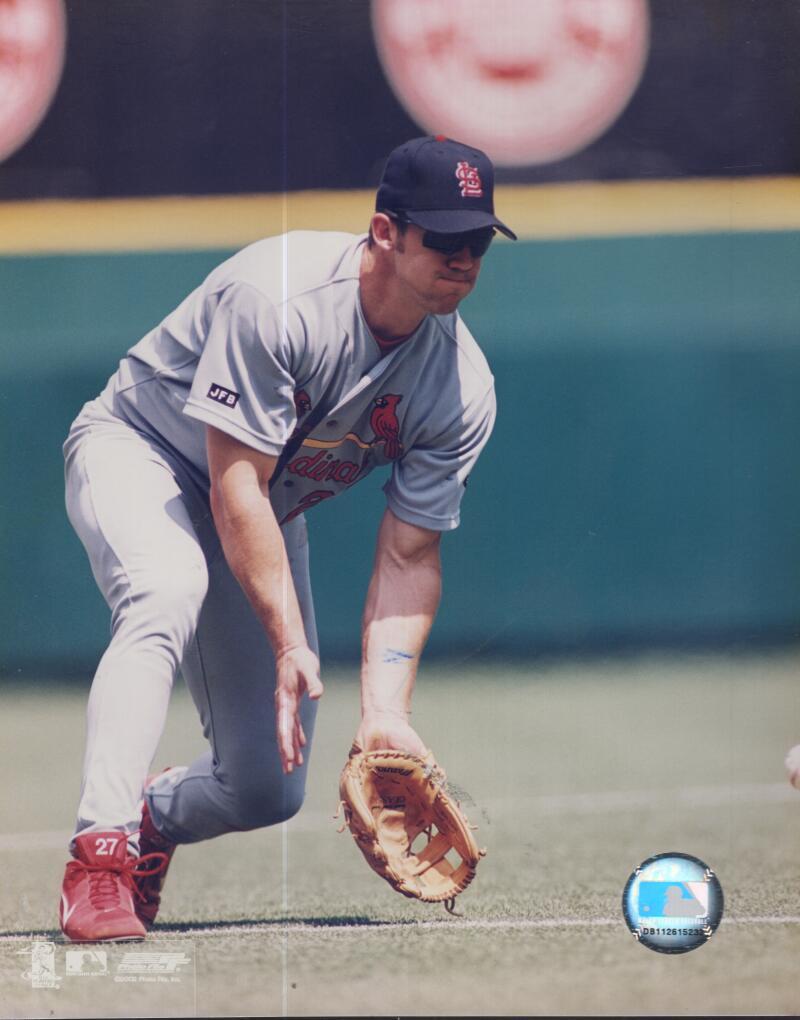 SCOTT ROLEN CARDINALS UNSIGNED 8X10 PHOTO 