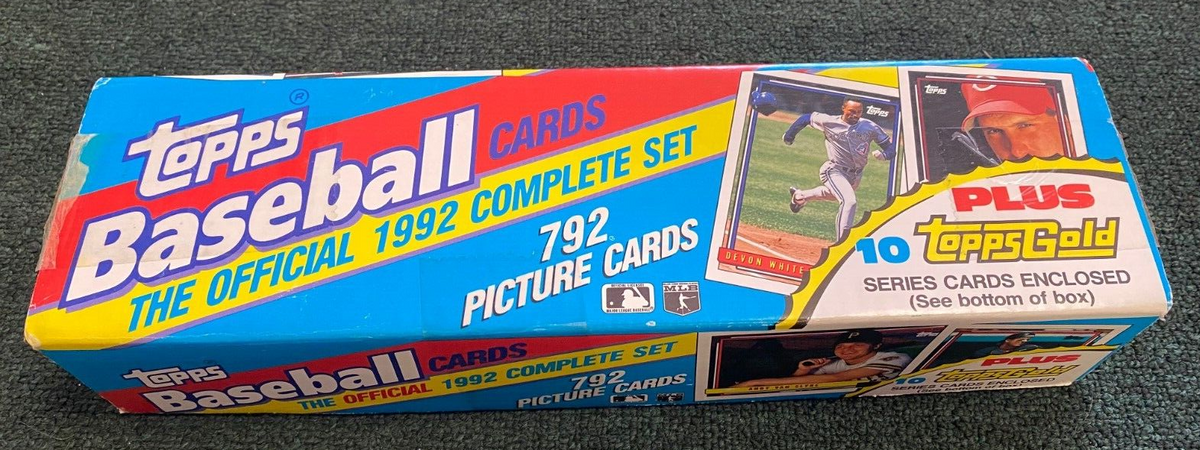 1992 TOPPS BASEBALL 792 CARDS COMPLETE SET