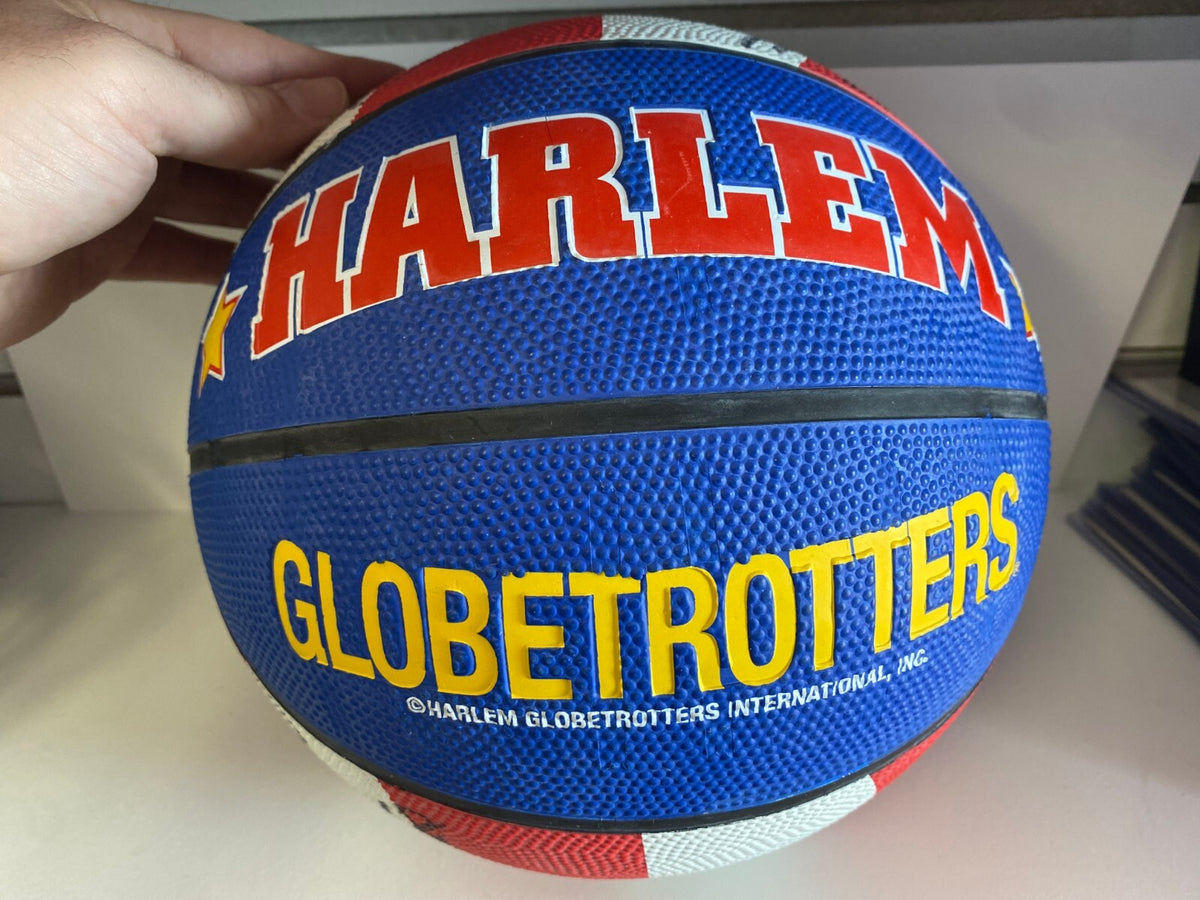 HARLEM GLOBETROTTERS MULTI SIGNED AUTOGRAPHED FULL SIZE BASKETBALL AUTHENTIC