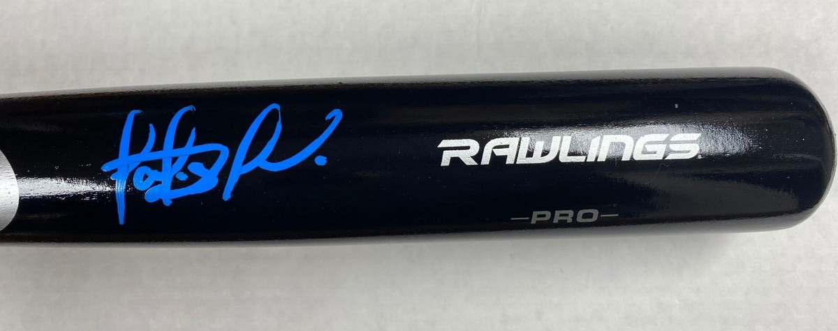 FERNANDO TATIS JR SAN DIEGO PADRES SIGNED AUTO BLACK RAWLINGS PRO BAT USA HOLO *