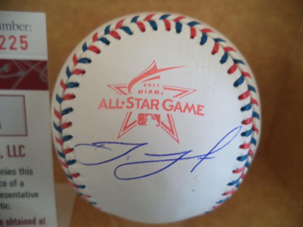 JAKE LAMB ARIZONA DIAMONDBACKS SIGNED AUTO 2017 ALL STAR BASEBALL JSA WP974225