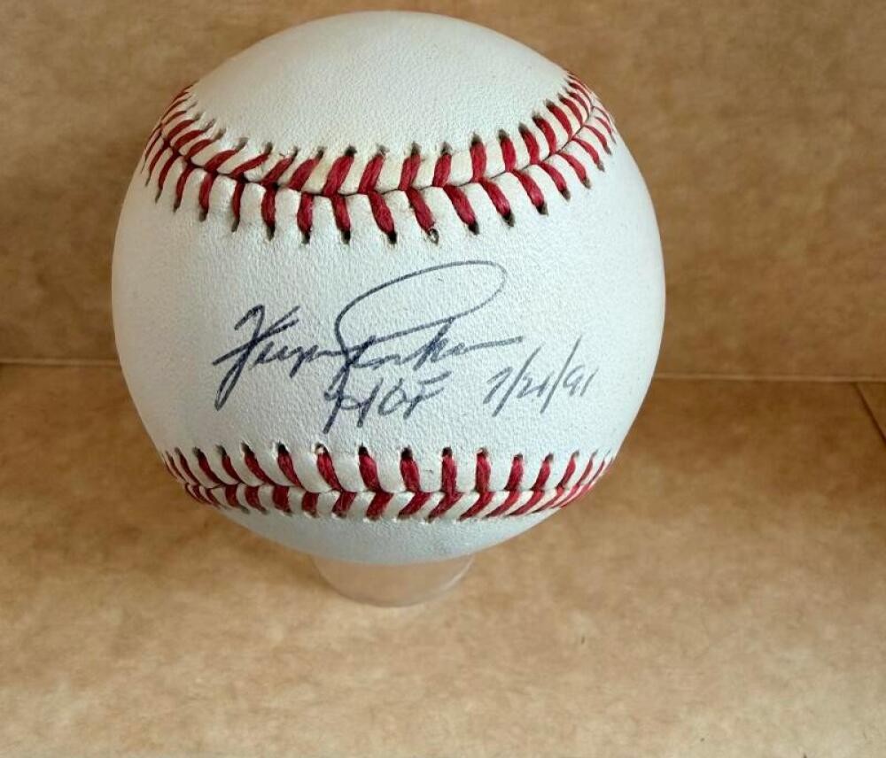 FERGIE JENKINS HOF 7/21/91   SIGNED AUTOGRAPHED N.L. BASEBALL BECKETT AUTH