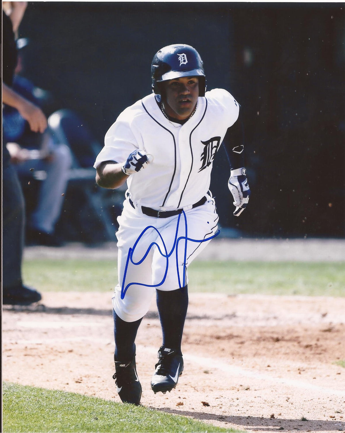 DEVON TRAVIS DETROIT TIGERS SIGNED AUTOGRAPHED 8X10 PHOTO COA