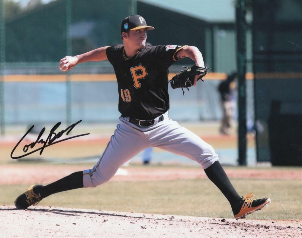CODY BOLTON PITTSBURGH PIRATES SIGNED AUTOGRAPHED 8X10 PHOTO W/ COA