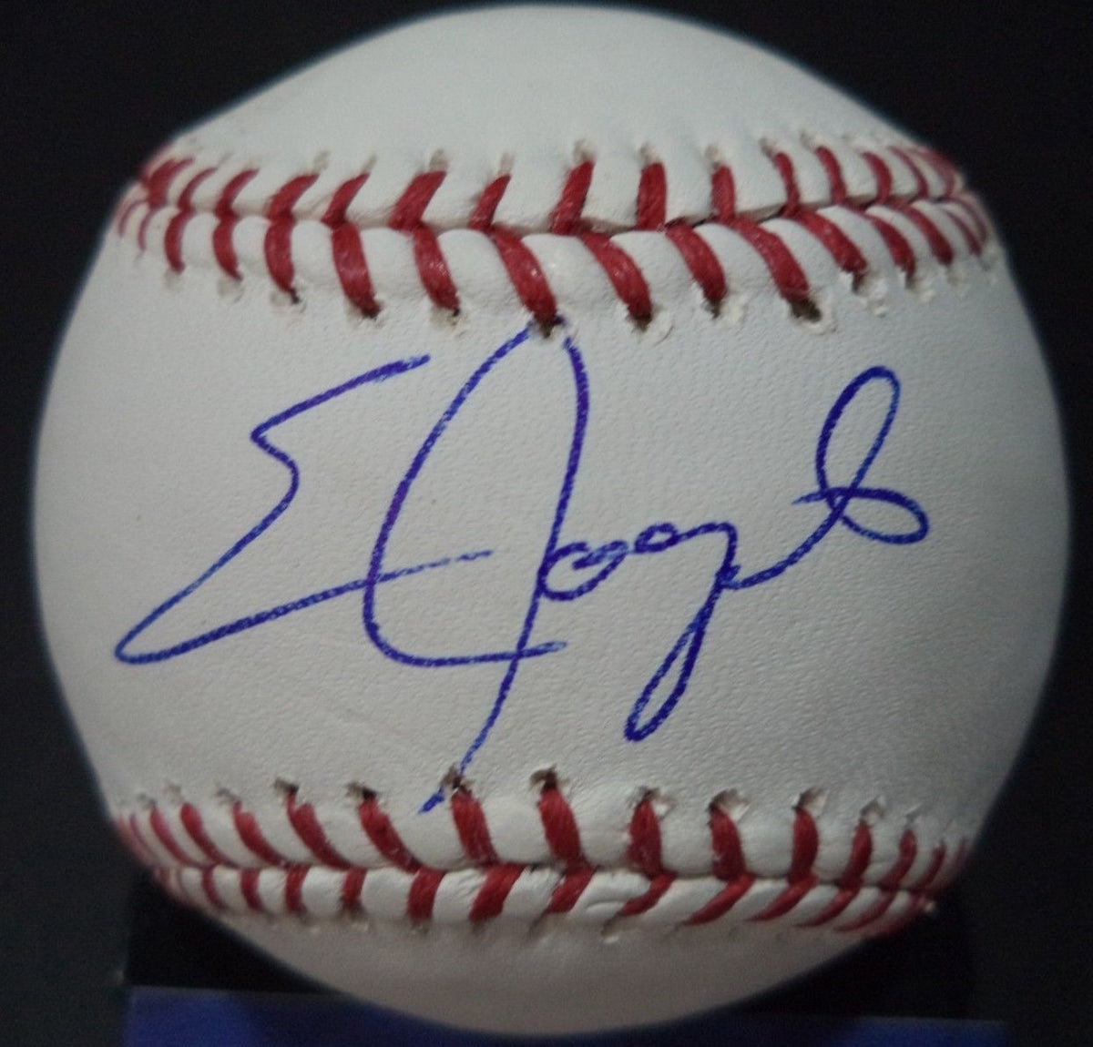 ERIC JAGIELO NY YANKEES SIGNED ROMLB BASEBALL "ROOKIE GRAPH"  PSA/DNA COA R26799