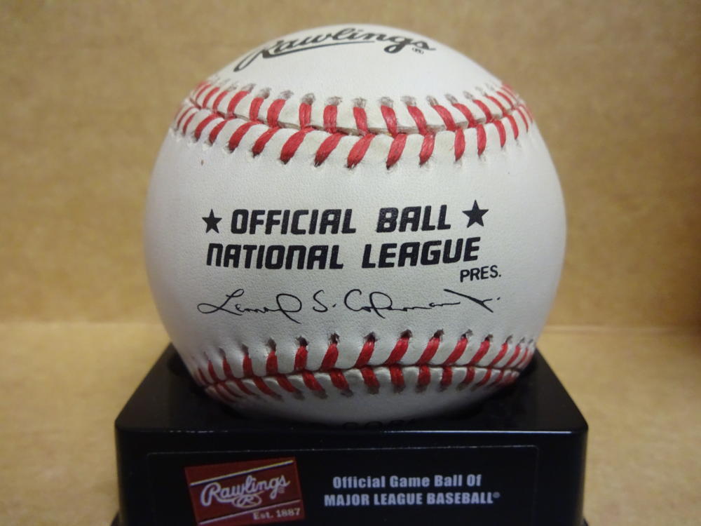 DAVE HANSEN CUBS/DODGERS SIGNED N.L. BASEBALL W/COA