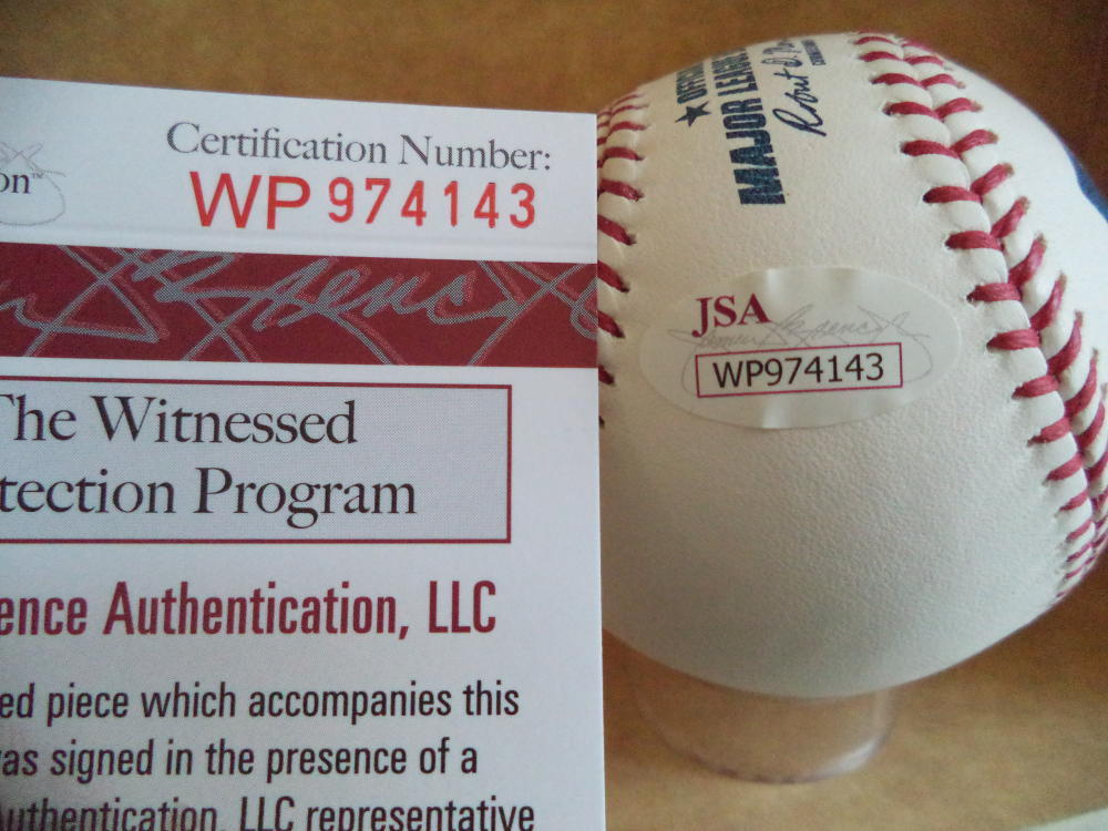 JAKE LAMB ARIZONA DIAMONDBACKS SIGNED AUTOGRAPHED M.L. BASEBALL JSA WP974143
