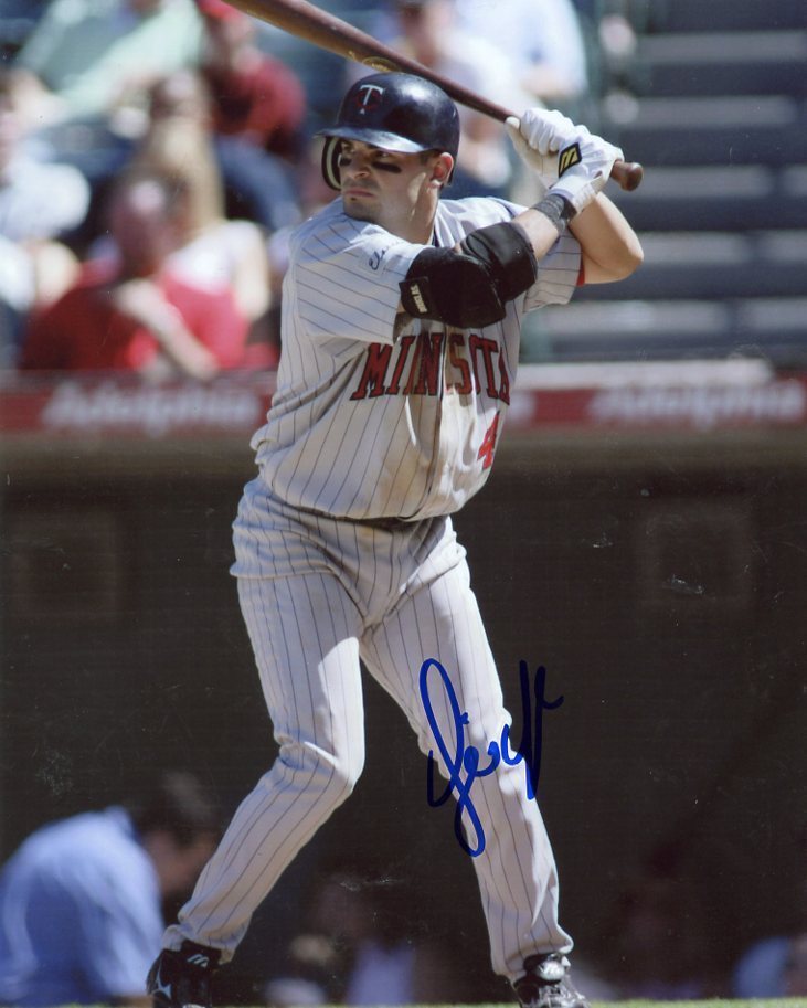 AUGIE OJEDA     MINNESOTA  TWINS   SIGNED  AUTOGRAPHED 8X10  PHOTO