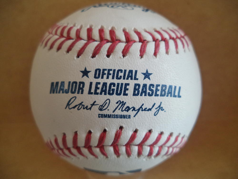 NATHAN ORF MILWAUKEE BREWERS SIGNED AUTOGRAPHED M.L. BASEBALL W/COA 
