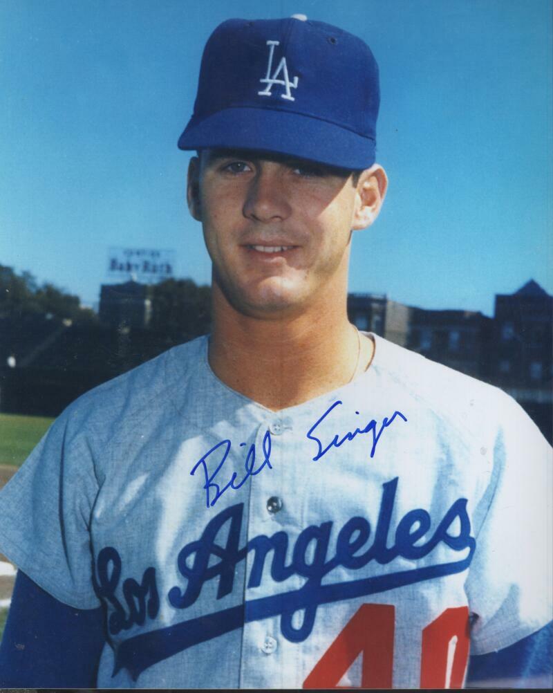 BILL SINGER LOS ANGELES DODGERS SIGNED AUTOGRAPHED 8X10 PHOTO W/ COA
