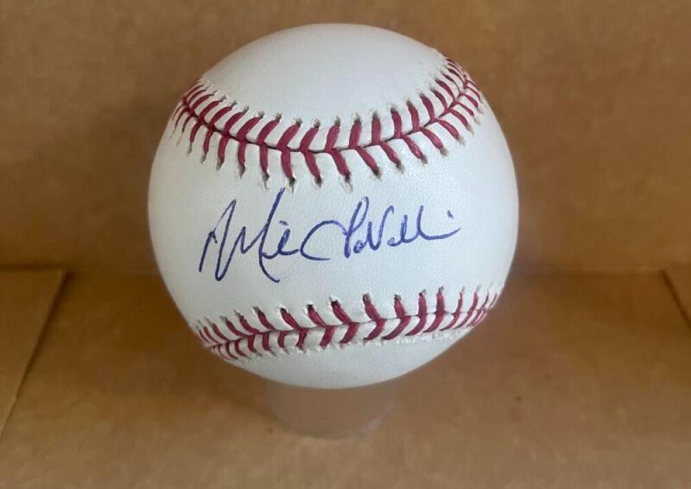 MIKE LAVALLIERE  PIRATES/CARDINALS SIGNED AUTO M.L. BASEBALL BAS AUTHENICATED