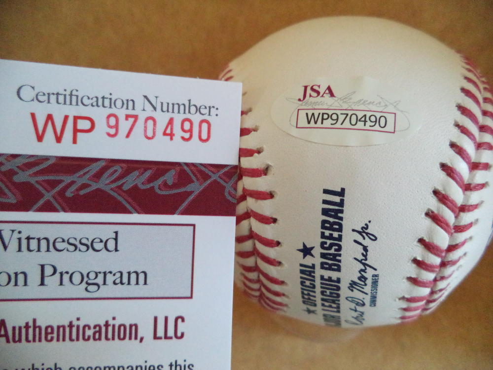 NICKY DELMONICO CHICAGO WHITE SOX SIGNED AUTOGRAPH ML BASEBALL JSA WP970490