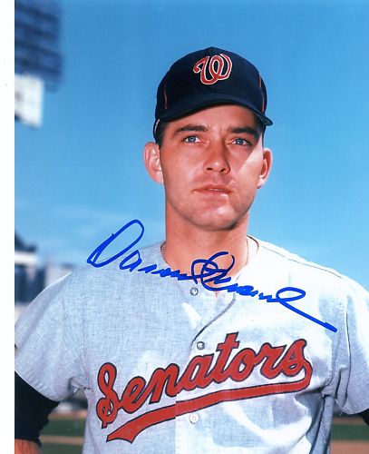 DAROLD  KNOWLES    WASHINGTON  SENATORS    SIGNED 8X10