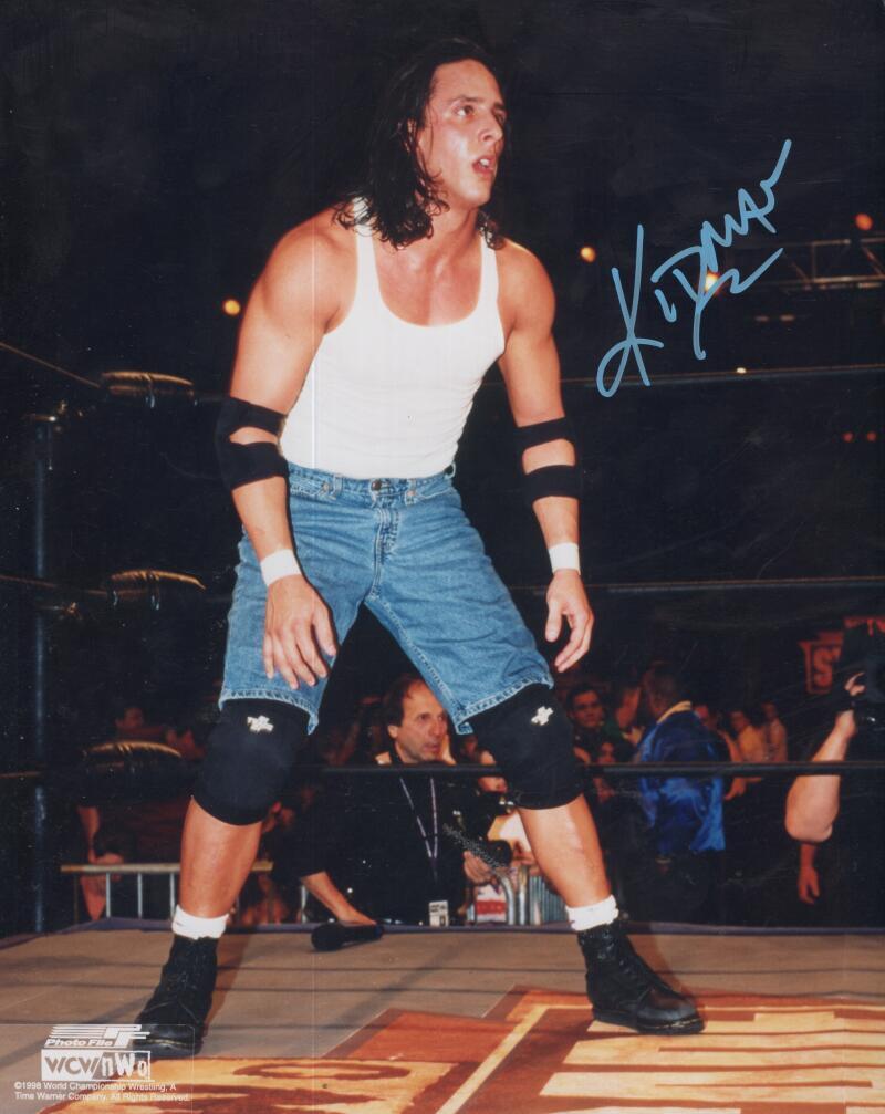 BILLY KIDMAN WWE SIGNED AUTOGRAPHED 8X10 PHOTO W/ COA