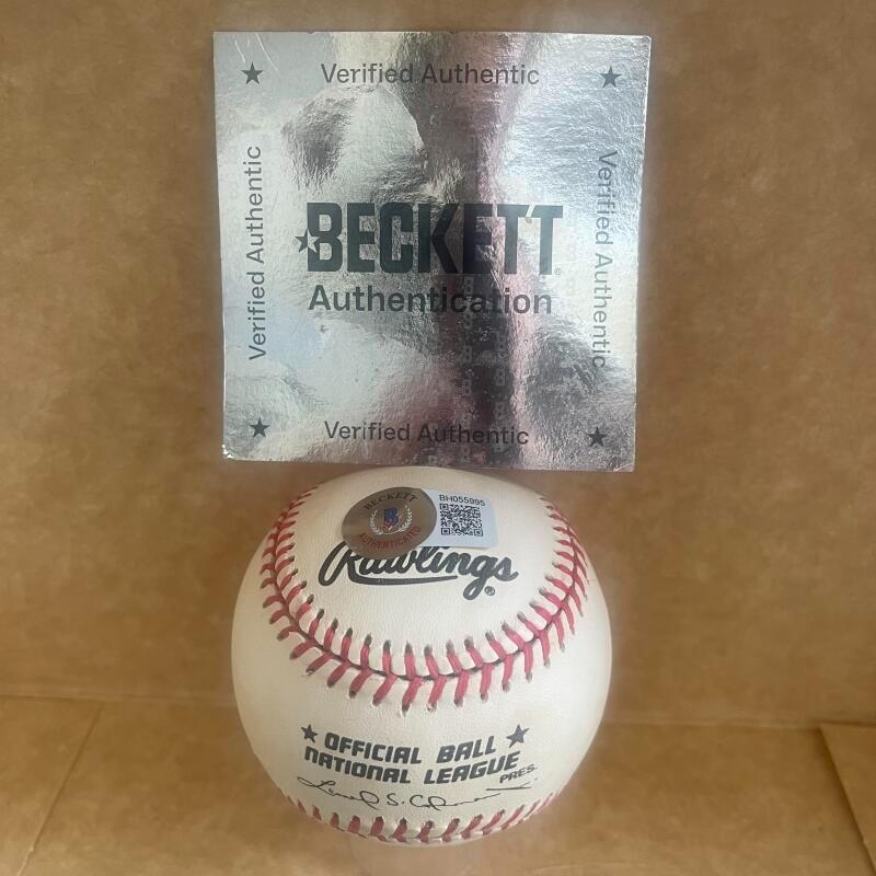 RALPH BRANCA BOBBY THOMSON 10/3/51 SIGNED AUTOGRAPHED N.L. BASEBALL BAS AUTH