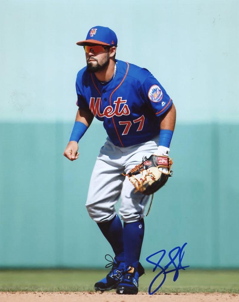 LUIS GUILIORME NEW YORK METS INFIELD SIGNED AUTOGRAPHED 8X10 PHOTO W/COA