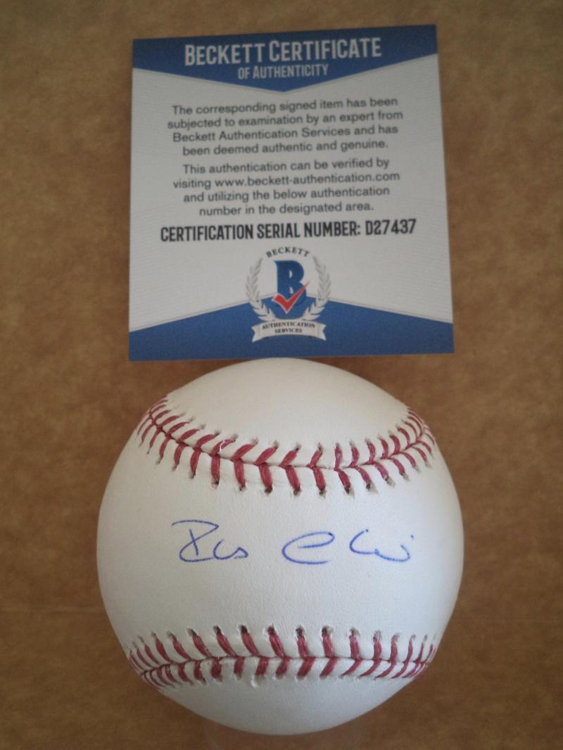 ROBINSON CANO SEATTLE MARINERS SIGNED AUTOGRAPH M.L BASEBALL BECKETT D27437