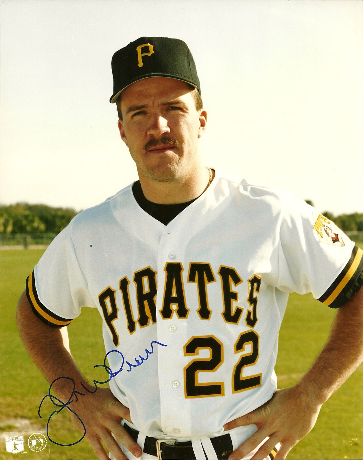JOHN WEHNER PITTSBURGH PIRATES SIGNED AUTO 8x10 PHOTO W/COA
