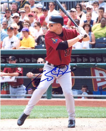 GEOFF BLUM HOUSTON ASTROS SIGNED 8X10 PHOTO W/COA