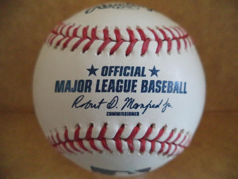 JEREMY HELLICKSON ROY 11 SIGNED AUTOGRAPHED M.L. BASEBALL W/COA