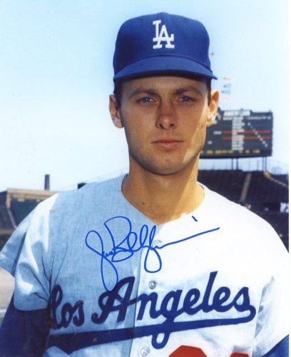 JACK BILLINGHAM LOS ANGELES DODGERS SIGNED 8X10 PHOTO