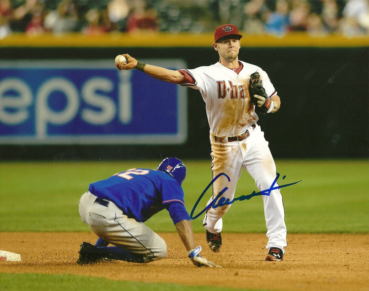 AARON HILL ARIZONA DIAMONDBACKS SIGNED AUTOGRAPHED 8x10 PHOTO W/COA HORIZONTAL