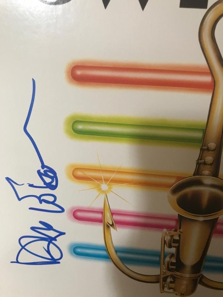 LARRY ELGART  HOOKED ON SWING 2  SIGNED  VINYL RECORD  ALBUM W/COA