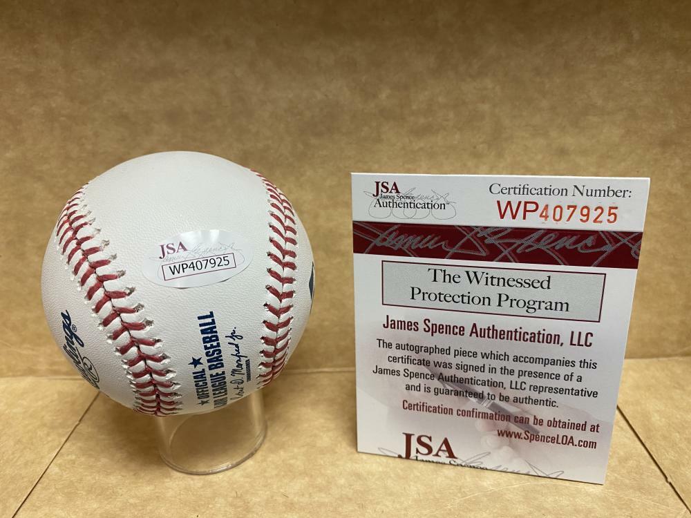 AMED ROSARIO NEW YORK METS SIGNED AUTOGRAPHED M.L. BASEBALL JSA WP407925
