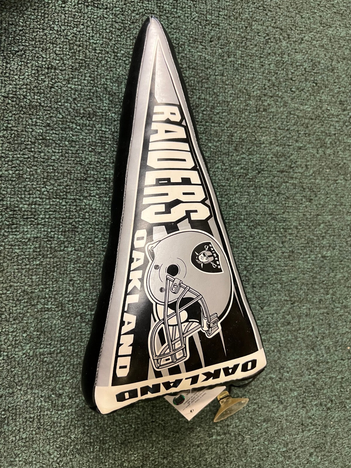 NFL FOOTBALL OAKLAND RAIDERS TEAM LOGO PENNANT PLUSH
