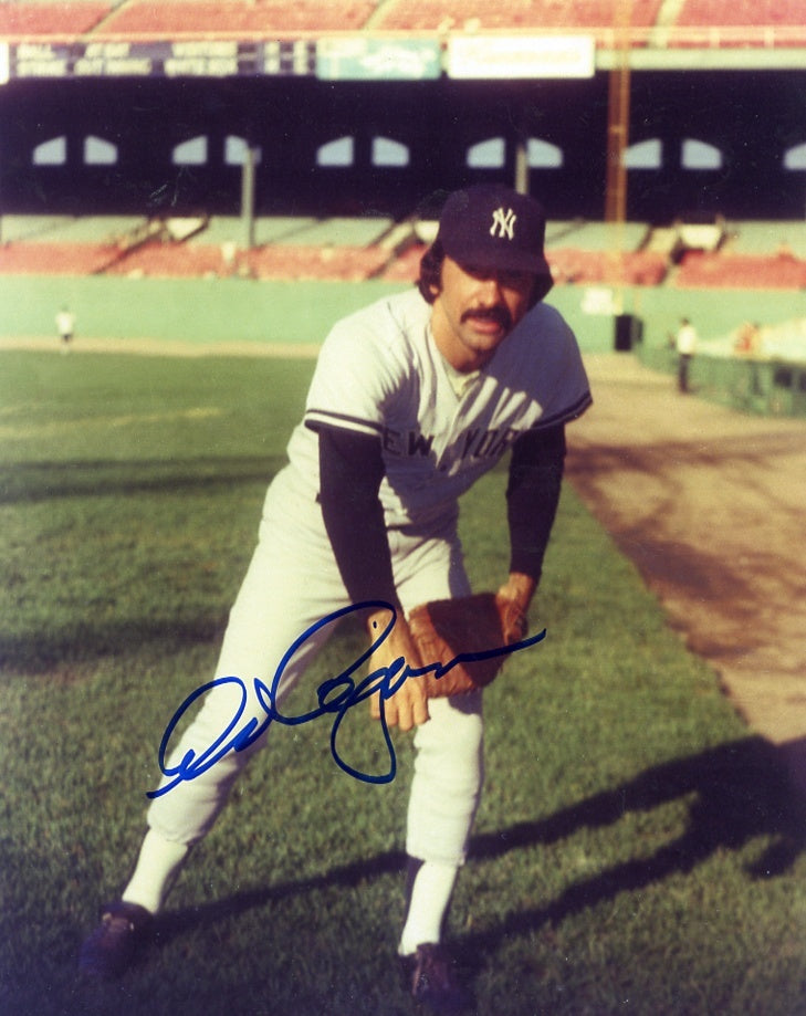 ED  FIGUEROA      NEW  YORK   YANKEES   SIGNED  AUTOGRAPHED    8X10  PHOTO 